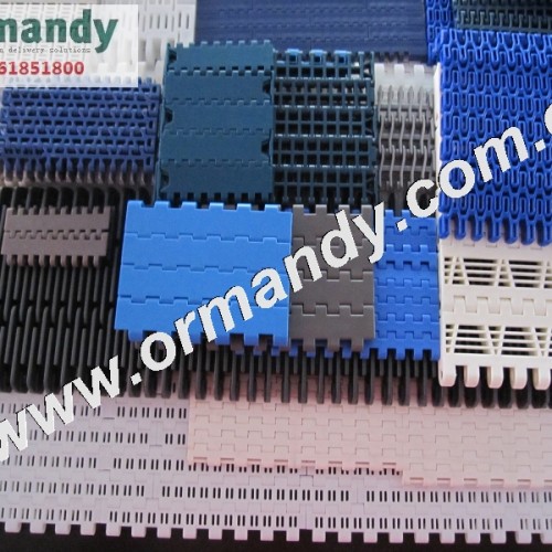 Plastic module chain mesh belt